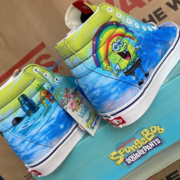 Vans Men’s Sk8-Hi SpongeBob Imagination - Picture 15 of 16